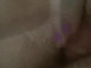 BBW plays with toys and does DP on snapchat