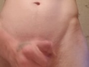 2 minutes jerk before getting caught