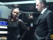 PASCALSSUBSLUTS - Ebony Lola Marie fed cum after pounding 7/16