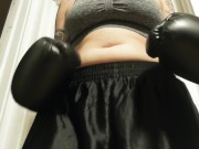 Farted On For Perving At The Boxing Studio (INCLUDES 17 SECOND FART!!!)