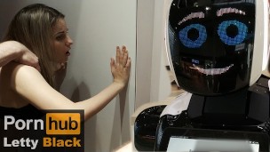 Public Oral Creampie in Mall - Letty Black