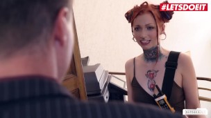 LETSDOEIT - Hot Delivery Girl Fucked Hard In a German Office
