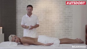 LETSDOEIT - Czech Hottie Ria Sunn Wants Happy End With Her Massage