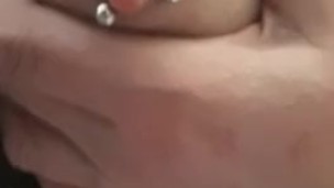 Pierced nipple