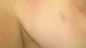 slapping around my big tits