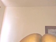 Ebony stud play in her Fems pussy in a sensual way