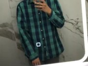 Caught around in a bathroom  7/16