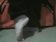 Pretty feet. With music