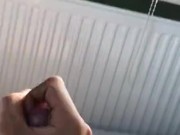 Mastrubating in my bedroom and getting a cumshot