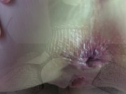 Close-up of a Russian teen fucked hard in all holes and finished in pussy. 14/16