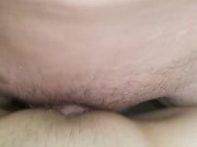 Hot Asian teen getting pounded by big white COCK that blows HUGE LOAD 14/16
