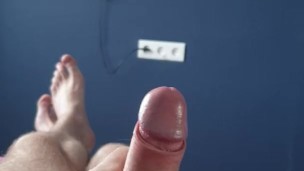Cumshot while watching pornhub