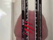 8.75" inches of dick in Bathmate X50