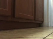 Giant walks over and squishes object repeatedly
