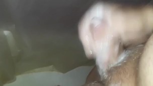 Almost caught jerking off in bathroom
