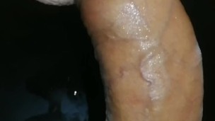 It finally does its job and enters the fleshlight, with light cumplay end