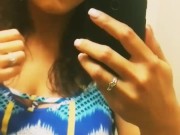CoyWilder - Public dressing room blowjob and cum facial
