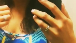 CoyWilder - Public dressing room blowjob and cum facial