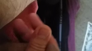 Lances lil dick cums again