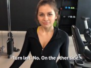 sexy training with crazy coach 1/16