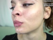 HD Spit Play Live on Cam Mary Moody Drooling Dildo Bj 9/16
