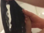 Cum in GFs Black Panties