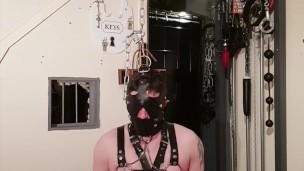 Out of chastity for a self bondage nightmare part one so close yet so far