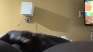 BBW playing with creamy pussy making self squirt