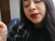 Miss Dee Nicotine Fetish Smoking for Her Fans #06