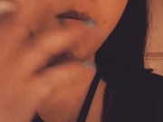 Miss Dee Nicotine Fetish Smoking for Her Fans #14