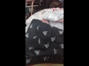 FLEXING UNDER MY SHORT AND TOUCHING MY WET COCK