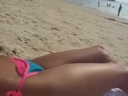 Abs and Hips show at the Beach 7/16