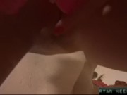 Teenage Ryan Keely Sucking and Fucking a Pink Dildo 9/16