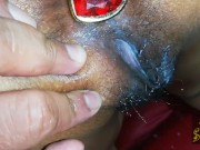 he records her masturbating and then he fucks her. 16/16