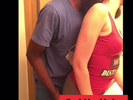 ReddAndAshexxx- Bathroom Fuck with Pornstar Ending 