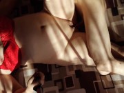 Morning sex for Stepmom & Stepson.Cum on mother 8/16