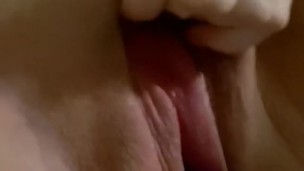 Teen fingering herself for daddy