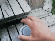 Inflating in the hot tub 9/16