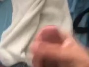 Beating my dick for Jennifer between classes