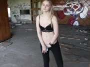 Beautiful Sex With A Beautiful girl In An Abandoned Building 3/16