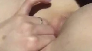 playing with wet pussy and tight ass