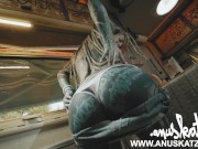 Public Festival fuck - Tattoo BDSM couple bj pussy sextoy orgasm cumshot 8/16