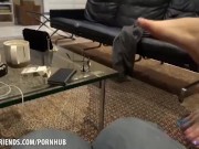 Riley Star makes you cum with her feet (POV Style)