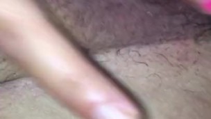 Getting my pussy wet to FaceTime fuck my husband