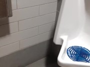 Best Urinal Piss So Far! At the mall! 15/16