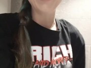 Best Urinal Piss So Far! At the mall! 8/16