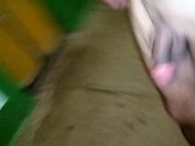 Утренняя прогулка. Лифт в большом городе. - Screenshot 14 of 16 - Public Masturbation