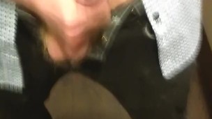 jerking off in store changing room