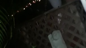 Bella_slutwife outdoor husband peeing