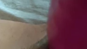 Masturbating babe